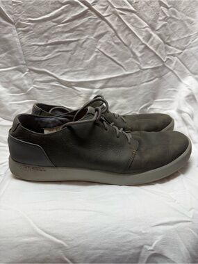 Merrell Men's Olive Green Leather Lace Up Sneakers